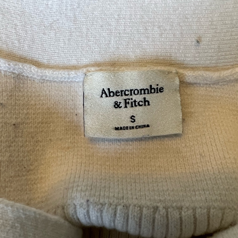 Abercrombie & Fitch Cream Bodysuit - Picture 2 of 2